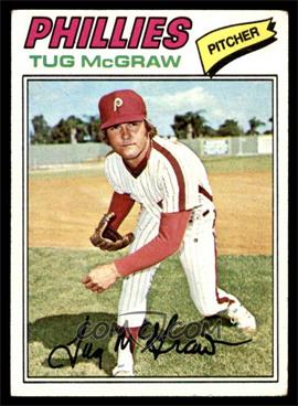 1977 Topps - [Base] #164 - Tug McGraw [VG]