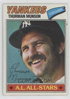 1977 Topps - [Base] #170 - Thurman Munson [Good to VG‑EX]