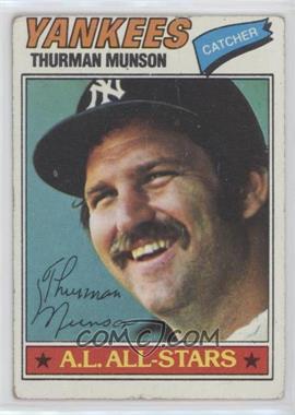 1977 Topps - [Base] #170 - Thurman Munson [Poor to Fair]