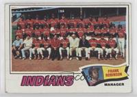 Cleveland Indians Team, Frank Robinson [Poor to Fair]