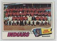 Cleveland Indians Team, Frank Robinson [Poor to Fair]