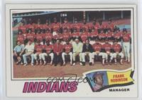 Cleveland Indians Team, Frank Robinson