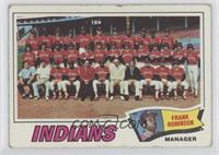 Cleveland Indians Team, Frank Robinson [COMC RCR Poor]