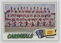 St. Louis Cardinals Team Checklist (Vern Rapp)