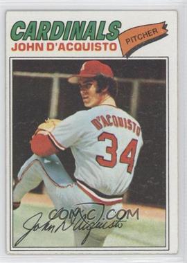 1977 Topps - [Base] #19 - John D'Acquisto [Good to VG‑EX]