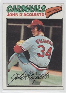 1977 Topps - [Base] #19 - John D'Acquisto [Good to VG‑EX]