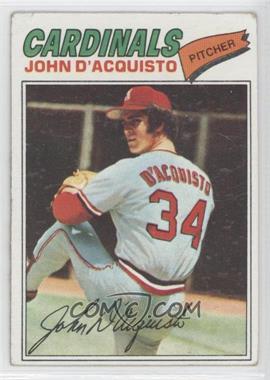 1977 Topps - [Base] #19 - John D'Acquisto [Good to VG‑EX]