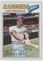 Len Randle [Good to VG‑EX]