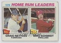 League Leaders - Graig Nettles, Mike Schmidt [Poor to Fair]