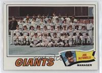 San Francisco Giants Team Checklist (Joe Altobelli)