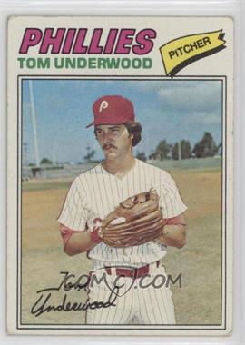 1977 Topps - [Base] #217 - Tom Underwood [Good to VG‑EX]