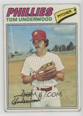 1977 Topps - [Base] #217 - Tom Underwood [Poor to Fair]