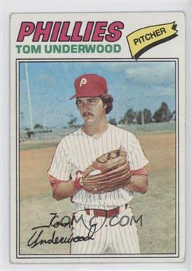 1977 Topps - [Base] #217 - Tom Underwood [Good to VG‑EX]