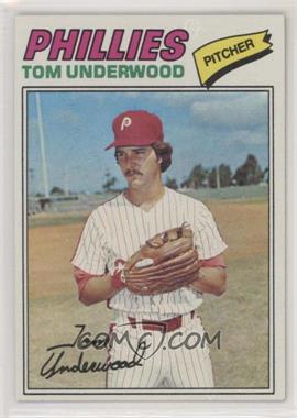 1977 Topps - [Base] #217 - Tom Underwood