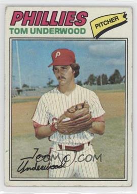 1977 Topps - [Base] #217 - Tom Underwood [Good to VG‑EX]