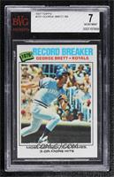 George Brett [BVG 7 NEAR MINT]