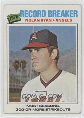 1977 Topps - [Base] #234 - Nolan Ryan [Good to VG‑EX]