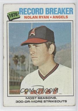 1977 Topps - [Base] #234 - Nolan Ryan [Good to VG‑EX]