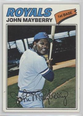 1977 Topps - [Base] #244 - John Mayberry [Good to VG‑EX]