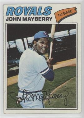1977 Topps - [Base] #244 - John Mayberry [Good to VG‑EX]