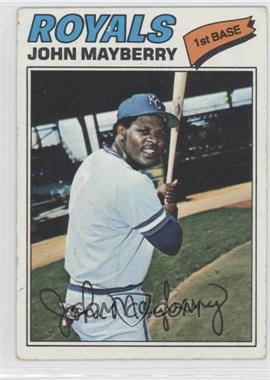 1977 Topps - [Base] #244 - John Mayberry [Good to VG‑EX]