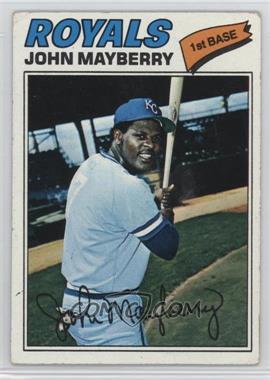 1977 Topps - [Base] #244 - John Mayberry [Poor to Fair]