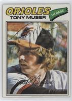 Tony Muser [JSA Certified COA Sticker]