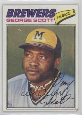 1977 Topps - [Base] #255 - George Scott [Poor to Fair]