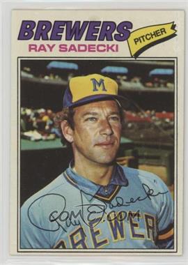 1977 Topps - [Base] #26 - Ray Sadecki