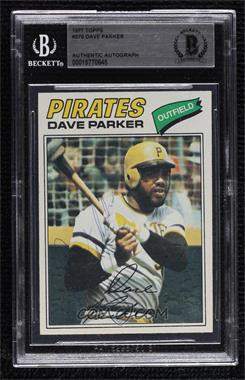 1977 Topps - [Base] #270 - Dave Parker [BAS BGS Authentic]