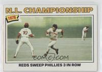 N.L. Championship (Reds Sweep Phillies 3 in a Row)