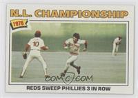 N.L. Championship (Reds Sweep Phillies 3 in a Row)