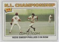 N.L. Championship (Reds Sweep Phillies 3 in a Row)