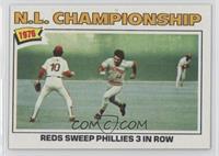 N.L. Championship (Reds Sweep Phillies 3 in a Row) [Good to VG‑…