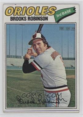 1977 Topps - [Base] #285 - Brooks Robinson