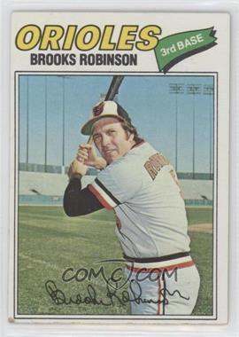 1977 Topps - [Base] #285 - Brooks Robinson