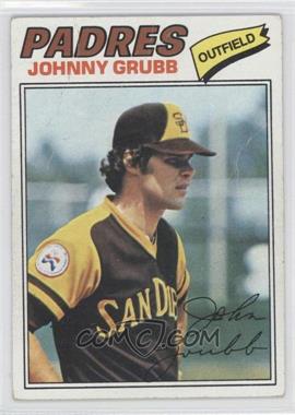 1977 Topps - [Base] #286 - Johnny Grubb [Poor to Fair]