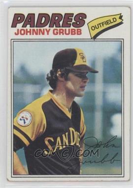 1977 Topps - [Base] #286 - Johnny Grubb [Poor to Fair]