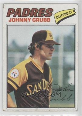 1977 Topps - [Base] #286 - Johnny Grubb [Good to VG‑EX]