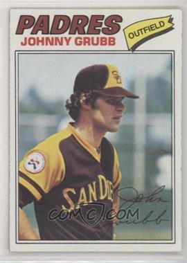 1977 Topps - [Base] #286 - Johnny Grubb