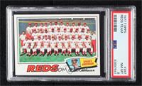 Cincinnati Reds Team, Sparky Anderson [PSA 8 NM‑MT]