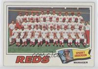 Cincinnati Reds Team, Sparky Anderson