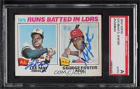 League Leaders - George Foster, Lee May [SGC Authentic Authentic]