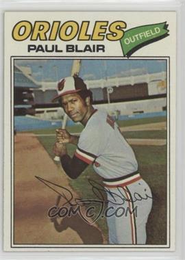 1977 Topps - [Base] #313 - Paul Blair