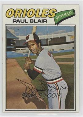 1977 Topps - [Base] #313 - Paul Blair