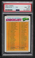 Checklist - Cards 1-132 [PSA 8 NM‑MT (OC)]