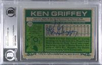 Ken Griffey [BAS Certified BAS Encased]