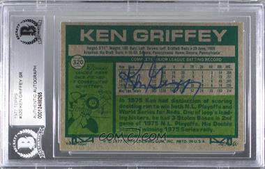 1977 Topps - [Base] #320 - Ken Griffey [BAS Authentic]