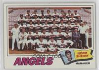 Los Angeles Angels Team, Norm Sherry