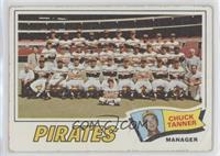 Pittsburgh Pirates Team, Chuck Tanner [Good to VG‑EX]